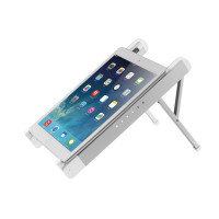 Neomounts by Newstar Faltbarer Laptop-Ständer - Notebook-Ständer - Silber - 27,9 cm (11 Zoll) - 43,2 cm (17 Zoll) - 279,4 - 431,8 mm (11 - 17 Zoll) - 5 kg