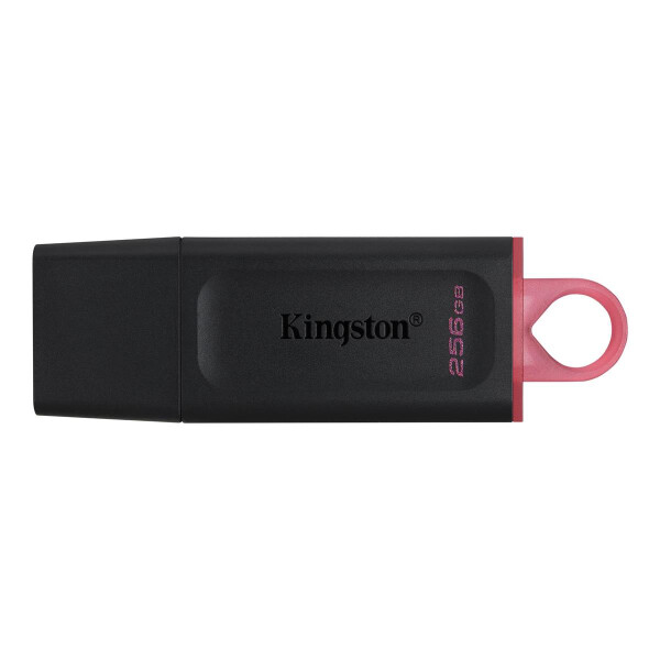 Kingston DataTraveler Exodia - 256 GB - USB Typ-A - 3.2 Gen 1 (3.1 Gen 1) - Kappe - 11 g - Schwarz