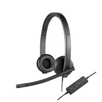 Logitech USB Headset H570e - Kopfhörer - Kopfband - Büro/Callcenter - Schwarz - Binaural - 79 dB