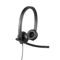 Logitech USB Headset H570e - Kopfhörer - Kopfband - Büro/Callcenter - Schwarz - Binaural - 79 dB