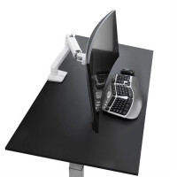 Ergotron 45-475-216 - Durchgeschraubt - 19 kg - 124,5 cm (49 Zoll) - 400 x 400 mm - Höhenverstellung - Weiß
