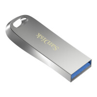 SanDisk Ultra Luxe - 128 GB - USB Typ-A - 3.2 Gen 1 (3.1 Gen 1) - 150 MB/s - Ohne Deckel - Silber