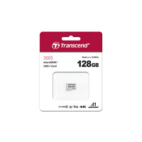 Transcend TS128GUSD300S-A - 128 GB - MicroSDXC - Klasse 10 - NAND - 95 MB/s - 40 MB/s