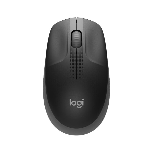 Logitech M191 - Beidhändig - Optisch - RF Wireless - 1000 DPI - Anthrazit - Schwarz