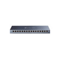 TP-LINK TL-SG116 Unmanaged L2 Gigabit Ethernet (10/100/1000) Schwarz Netzwerk-Switch