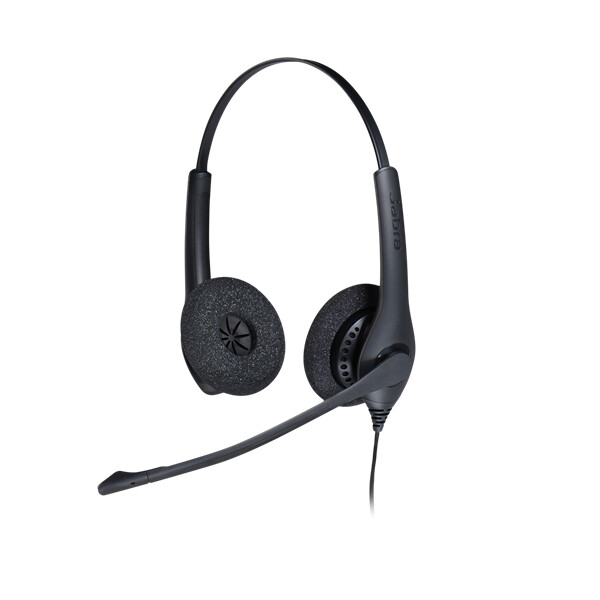 Jabra Biz 1500 Duo QD - Kopfhörer - Kopfband - Büro/Callcenter - Schwarz - Binaural - 0,95 m