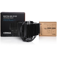 NOCTUA NH-D15S-CHR-BL - CPU COOLER ALCU AMD AM2/+/3/+ INTEL LGA115X/2011, AMD FM1/2