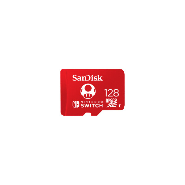 SanDisk SDSQXAO-128G-GNCZN - 128 GB - MicroSDXC - 100 MB/s - 90 MB/s - Class 3 (U3) - Rot - Weiß