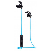 Manhattan 179591 - Manhattan Sound Science In-Ear Bluetooth-Sportheadset mit Leuchteffekt - Wasserfest - in-Ear-Design - omnidirektionales