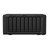 Synology DiskStation DS1821+ - NAS - Tower - AMD Ryzen - V1500B - Schwarz