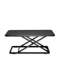 Neomounts by Newstar Sitz-Steh-Workstation - Schwarz - 8 kg - Stahl - China - 670 mm - 470 mm