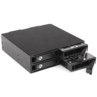StarTech.com 4-bay mobile Rack Backplane for 2.5in SATA/SAS drives - Speichergehäuse - 4 Schächte (SATA-600 / SAS-2)