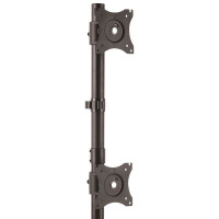 StarTech.com Dual Monitorhalterung - Vertikal - Klemme - 10 kg - 33 cm (13 Zoll) - 68,6 cm (27 Zoll) - 100 x 100 mm - Schwarz