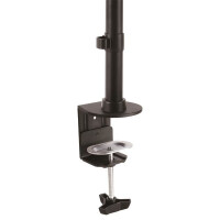 StarTech.com Dual Monitorhalterung - Vertikal - Klemme - 10 kg - 33 cm (13 Zoll) - 68,6 cm (27 Zoll) - 100 x 100 mm - Schwarz