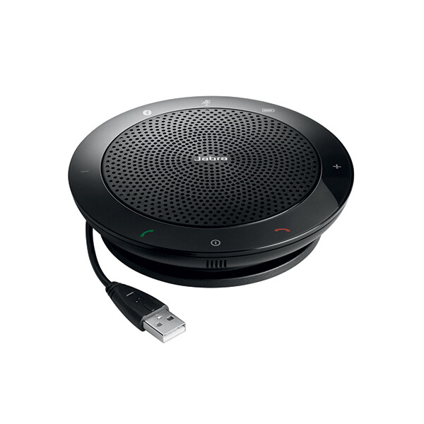 Jabra SPEAK 510+ UC - Universal - Schwarz - Cisco - Avaya - Siemens - Verkabelt & Kabellos - USB/Bluetooth - 3,5 mm