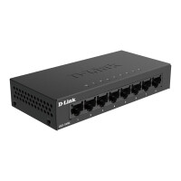 D-Link DGS-108GL - Unmanaged - Gigabit Ethernet (10/100/1000)