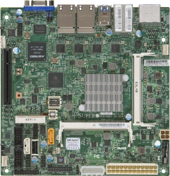 Supermicro X11SBA-LN4F - Mainboard - Mini-ITX