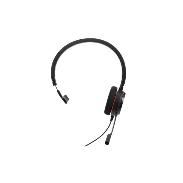 Jabra Evolve 20 UC Mono - Kopfhörer - Kopfband - Büro/Callcenter - Schwarz - Monophon - Lautstärke + - Lautsärke -