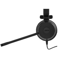 Jabra Evolve 20 UC Mono - Kopfhörer - Kopfband - Büro/Callcenter - Schwarz - Monophon - Lautstärke + - Lautsärke -