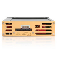 StarTech.com SATA Wechselrahmen 5,25 Zoll - Mobiles Festplatten Speicher Rack 3,5" (8,9cm) - 13,3 cm (5.25 Zoll) - Carrier Panel - 3.5 Zoll - SATA - Serial ATA II - Serial ATA III - 1 Lüfter - 4 cm