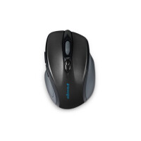 Kensington Pro Fit&trade; kabellose Mid-Size-Maus - rechts - Optisch - RF Wireless - 1600 DPI - Schwarz