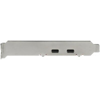 StarTech.com 2 Port PCIe USB 3.1-Karte - 2x USB-C - USB 3.1 Gen 2 bis zu 10 Gbit/s - PCIe - USB 3.2 Gen 1 (3.1 Gen 1) - Full-height / Low-profile - PCIe 3.0 - CE - FCC - REACH - ASMedia - ASM3142