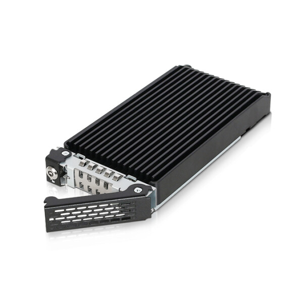 Icy Dock MB720TK-B - HDD / SSD-Gehäuse - 2.5 Zoll - M.2 - Aluminium - Schwarz