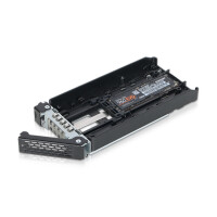Icy Dock MB720TK-B - HDD / SSD-Gehäuse - 2.5 Zoll - M.2 - Aluminium - Schwarz