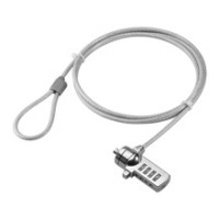 Wentronic 93038 - Grau - Zahlenschloss - Stahl - 1,5 m -...