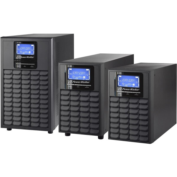 BlueWalker VFI 1000C LCD - Doppelwandler (Online) - 1000 VA - 800 W - Sine - 110 V - 300 V
