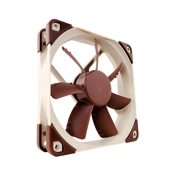 Noctua NF-S12A FLX - Ventilator - 12 cm - 700 RPM - 1200 RPM - 17,8 dB - 107,5 m³/h