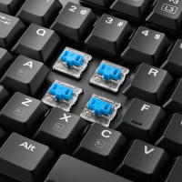 Sharkoon PureWriter RGB Blue FR-Layout - Tastatur