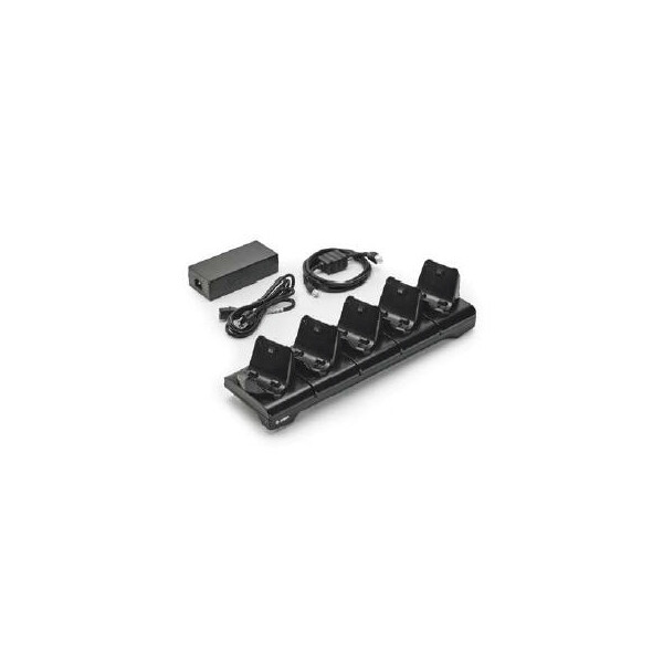 Zebra CRD-MPM-5SCHGEU1-01 - AC - Schwarz - Indoor Batterieladegerät - Gleichstrom