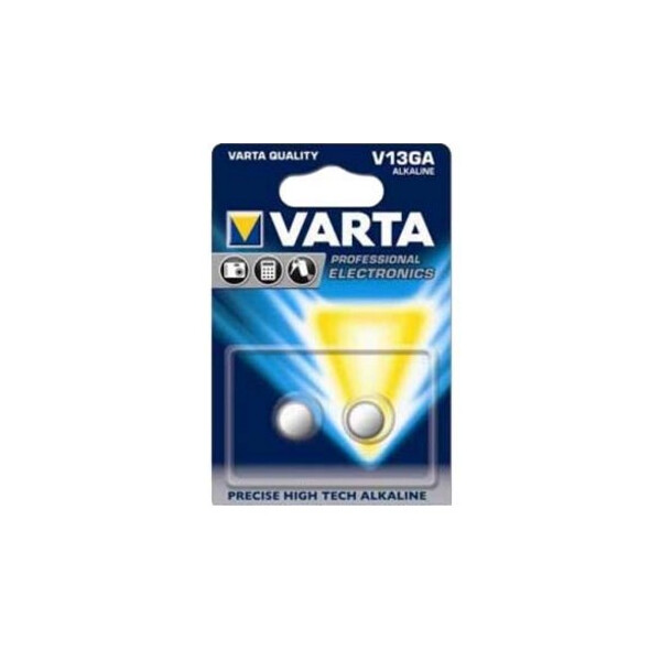 Varta 2x V13GA - Einwegbatterie - LR44 - Alkali - 1,5 V - 2 Stück(e) - 155 mAh