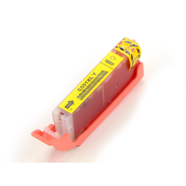 Patrone CLI 551y Yellow mit Chip für Canon Drucker - Gelb für Lebensmitteldrucker von Cake Masters