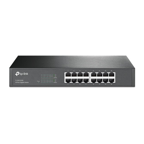 TP-LINK TL-SG1016D 16-Port Gigabit Switch - Switch - nicht verwaltet