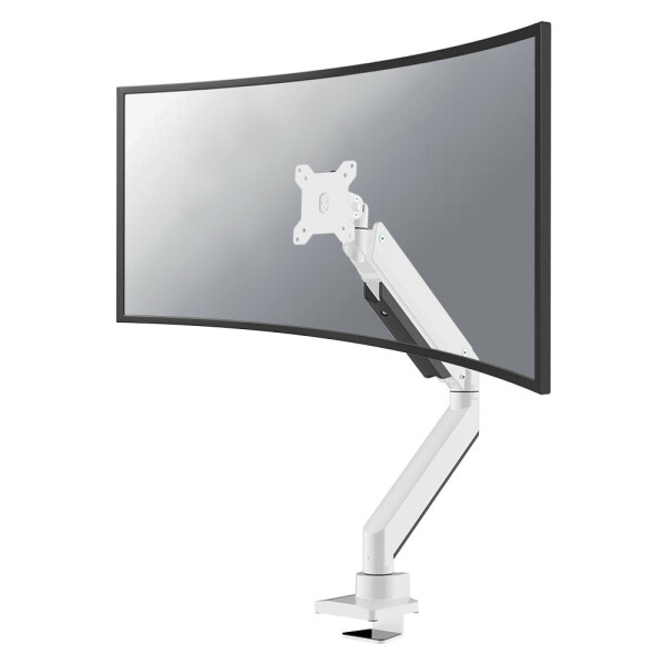 Neomounts by Newstar Select Tischhalterung Für Curved Monitore - Klemme /Bolzen - 18 kg - 25,4 cm (10 Zoll) - 124,5 cm (49 Zoll) - 100 x 100 mm - Weiß