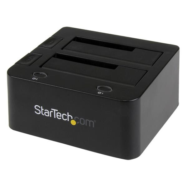 StarTech.com Universal Festplatten Dockingstation - USB 3.0 mit UASP - Festplatte - SSD - Parallel ATA (IDE) - SATA - Serial ATA II - Serial ATA III - 2.5,3.5 Zoll - 6 TB - USB 3.2 Gen 1 (3.1 Gen 1) Type-B - 5 Gbit/s