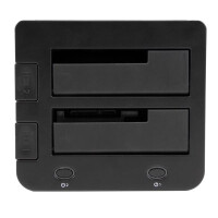 StarTech.com Universal Festplatten Dockingstation - USB 3.0 mit UASP - Festplatte - SSD - Parallel ATA (IDE) - SATA - Serial ATA II - Serial ATA III - 2.5,3.5 Zoll - 6 TB - USB 3.2 Gen 1 (3.1 Gen 1) Type-B - 5 Gbit/s