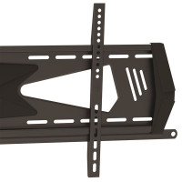 StarTech.com Flache Flachbildfernseher Wandhalterung - für 37" bis 70" TV - Diebstahlsicherung - 94 cm (37 Zoll) - 190,5 cm (75 Zoll) - 200 x 200 mm - 800 x 400 mm - Kunststoff - Stahl - Schwarz