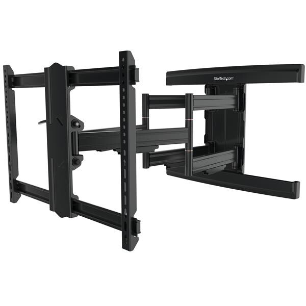 StarTech.com TV Wandhalterung - Schwenkbarer Gelenkarm - 100 Zoll/253 cm Fernseher - Bis zu 75 kg - Stahl - VESA - 94 cm (37 Zoll) - 2,03 m (80 Zoll) - 200 x 100 mm - 600 x 400 mm - -15 - 2° - Schwarz