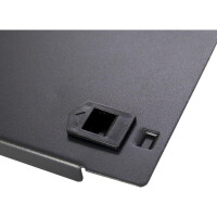 Inter-Tech 88887275 - Blindabdeckung - Schwarz - 4U - 178 mm - 484 mm - 14 mm