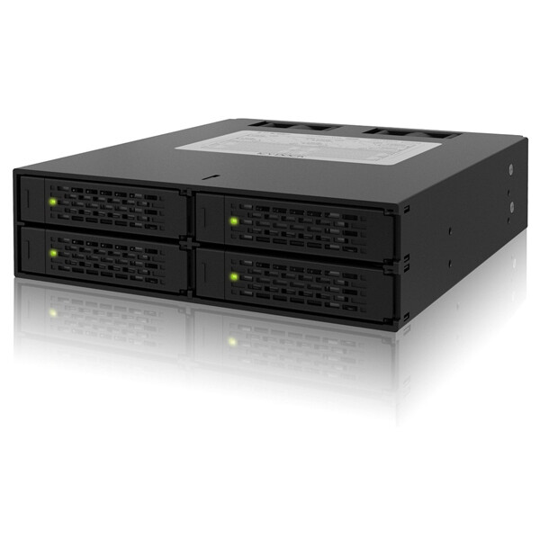 Icy Dock MB994SP-4S - 4 cm - 6 Gbit/s - Leistung - Status - Schwarz - SECC - 146 mm