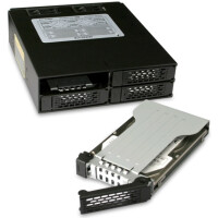 Icy Dock MB994SP-4S - 4 cm - 6 Gbit/s - Leistung - Status - Schwarz - SECC - 146 mm