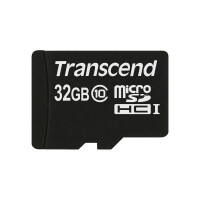 Transcend TS32GUSDC10 - 32 GB - MicroSDHC - Klasse 10 -...