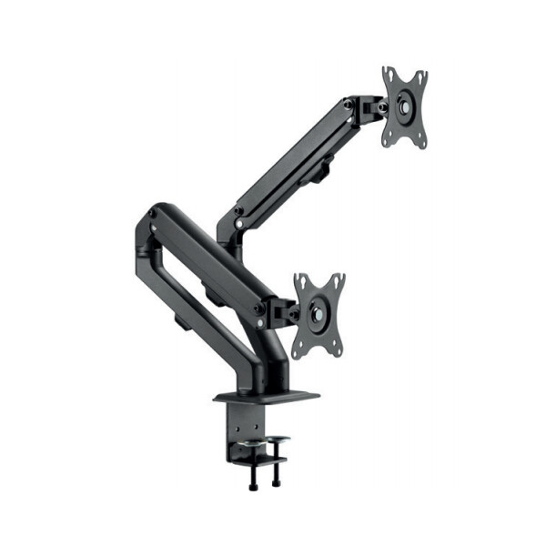 Hagor Easy Flex Dual vollbeweglicher Monitor-Tischhalter fuer 2x 43-68cm 17-27Zoll screens