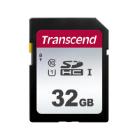 Transcend 300S - 32 GB - SDHC - Klasse 10 - NAND - 95 MB/s - 20 MB/s