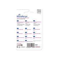 MEDIARANGE MR958 - 16 GB - MicroSDHC - Klasse 10 - Schwarz