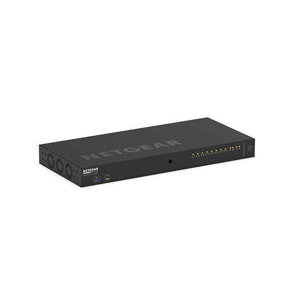 Netgear M4250-10G2XF-PoE+ - Managed - L2/L3 - Gigabit Ethernet (10/100/1000) - Power over Ethernet (PoE) - Rack-Einbau - 1U