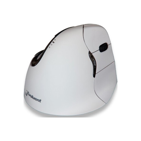 Evoluent Verticalmouse 4 - Optisch - Bluetooth - 2600 DPI - Weiß